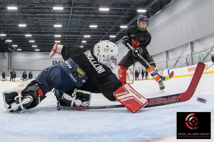 Le camp de hockey Michel Vallière est toujours à la fin pointe de la technologie avec ses nouveaux filets
